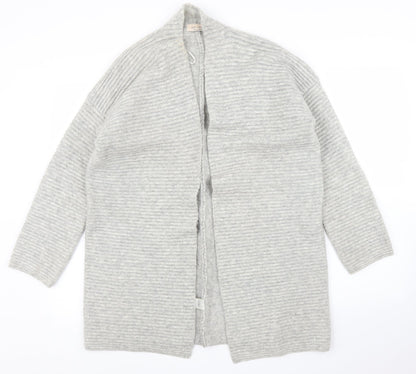 Womens UK Size M M&S Grey Cardigan Jumper