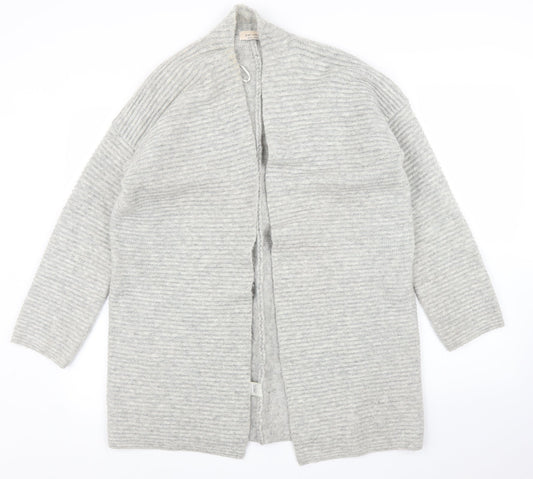 Womens UK Size M M&S Grey Cardigan Jumper