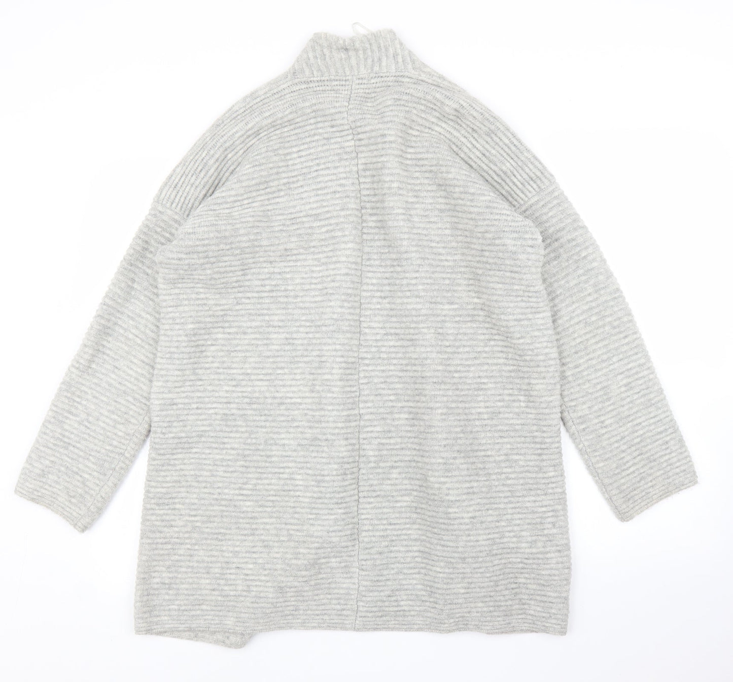 Womens UK Size M M&S Grey Cardigan Jumper