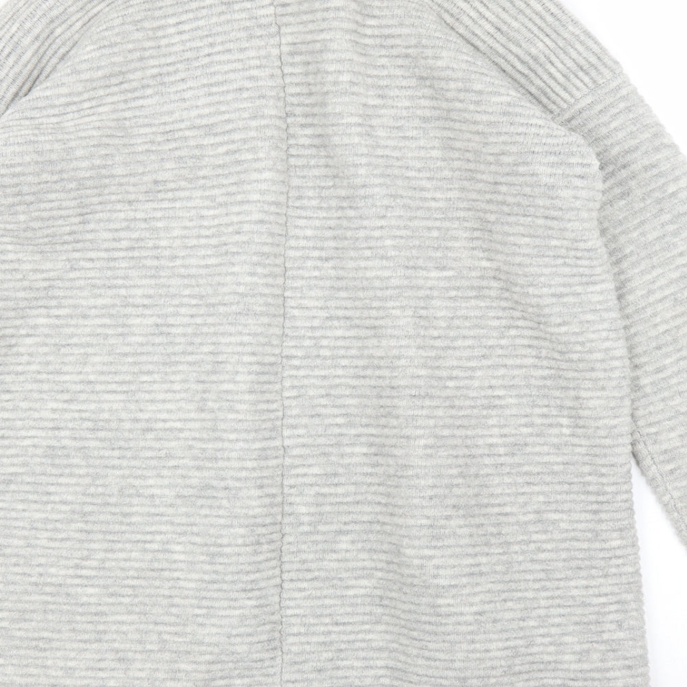 Womens UK Size M M&S Grey Cardigan Jumper