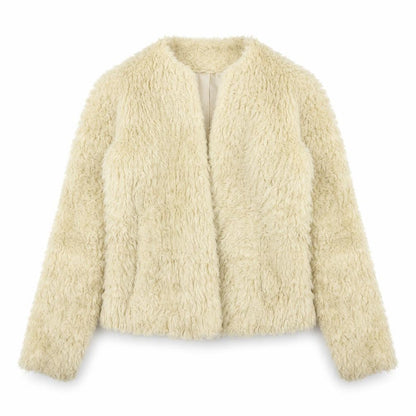 New Look Girls Ivory   Overcoat Coatigan Size 14 Years