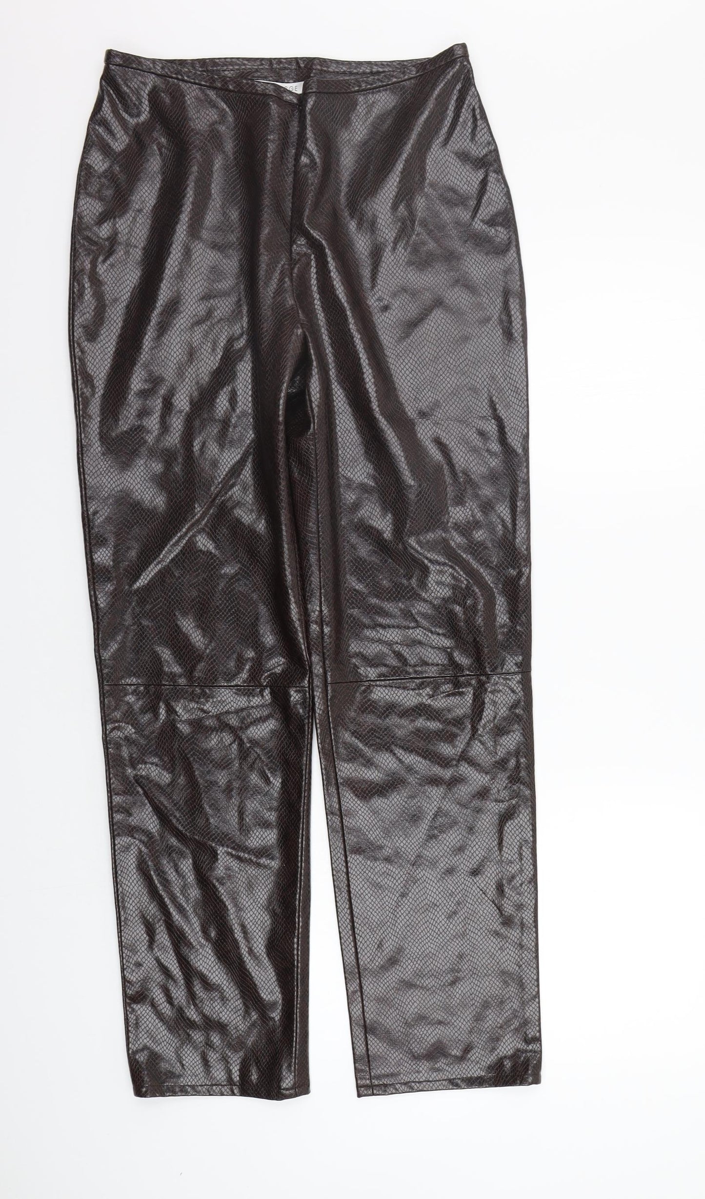 George Womens Brown   Jegging Trousers Size 12 L29 in