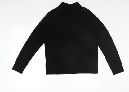 Womens UK Size 14 BHS Black Pullover Jumper