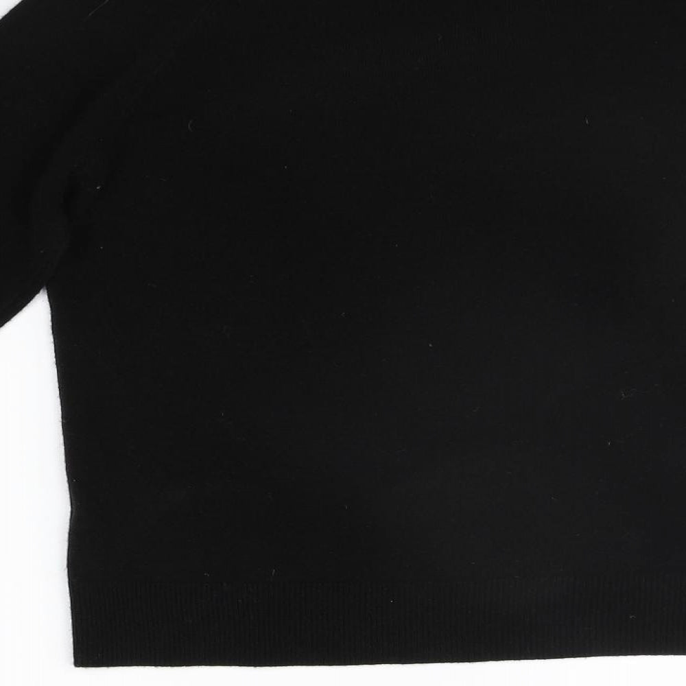 Womens UK Size 14 BHS Black Pullover Jumper