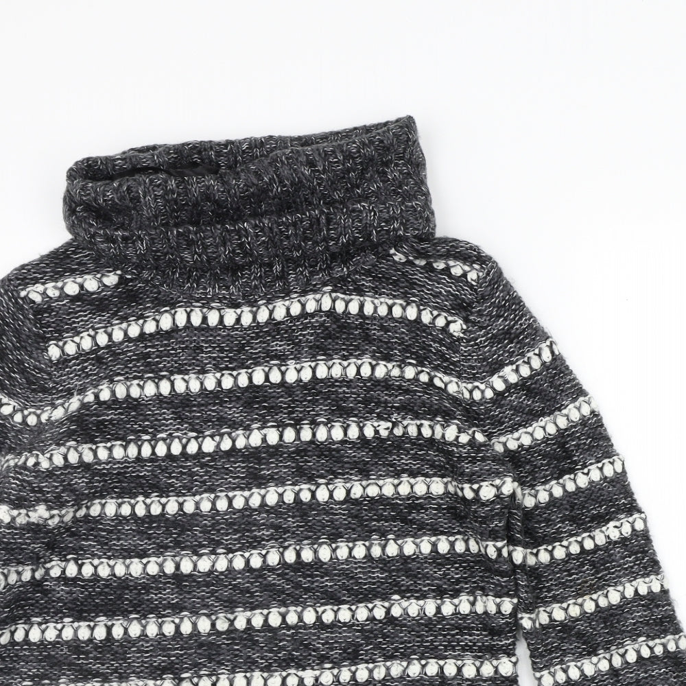 Womens UK Size L Brave Soul Grey Pullover Jumper