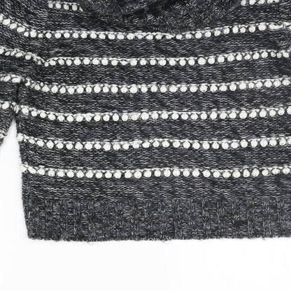 Womens UK Size L Brave Soul Grey Pullover Jumper