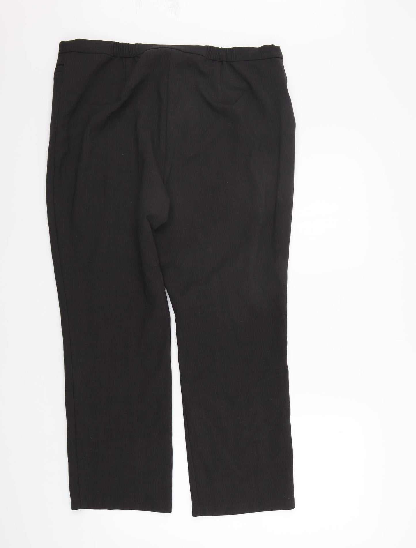 Womens UK Size 16 Marks and Spencer Regular Fit  Blue Trousers