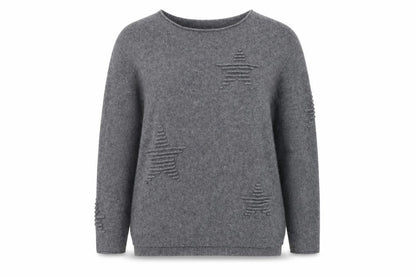 Womens UK Size M Preworn Grey Pullover Jumper