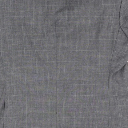 Mens UK Size S VOEUT Regular Grey Suit Jacket