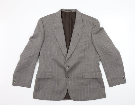 Mens UK Size S CANDA Regular Grey Suit Jacket