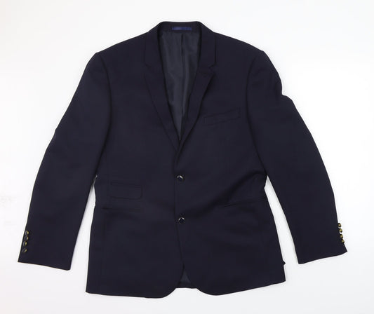 Mens UK Size S Taylor & Wright Regular Blue Suit Jacket
