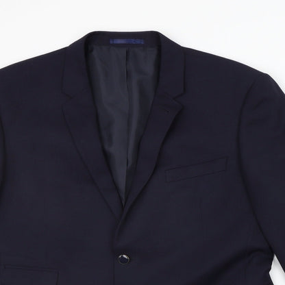 Mens UK Size S Taylor & Wright Regular Blue Suit Jacket
