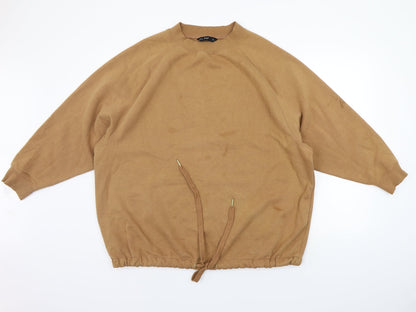 F&F Womens Brown   Pullover Jumper Size 18  - washable mark