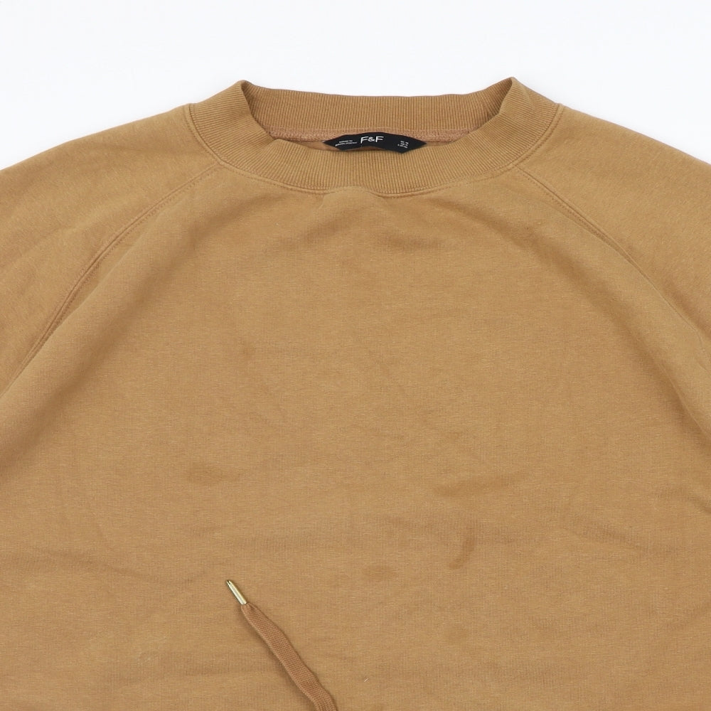F&F Womens Brown   Pullover Jumper Size 18  - washable mark