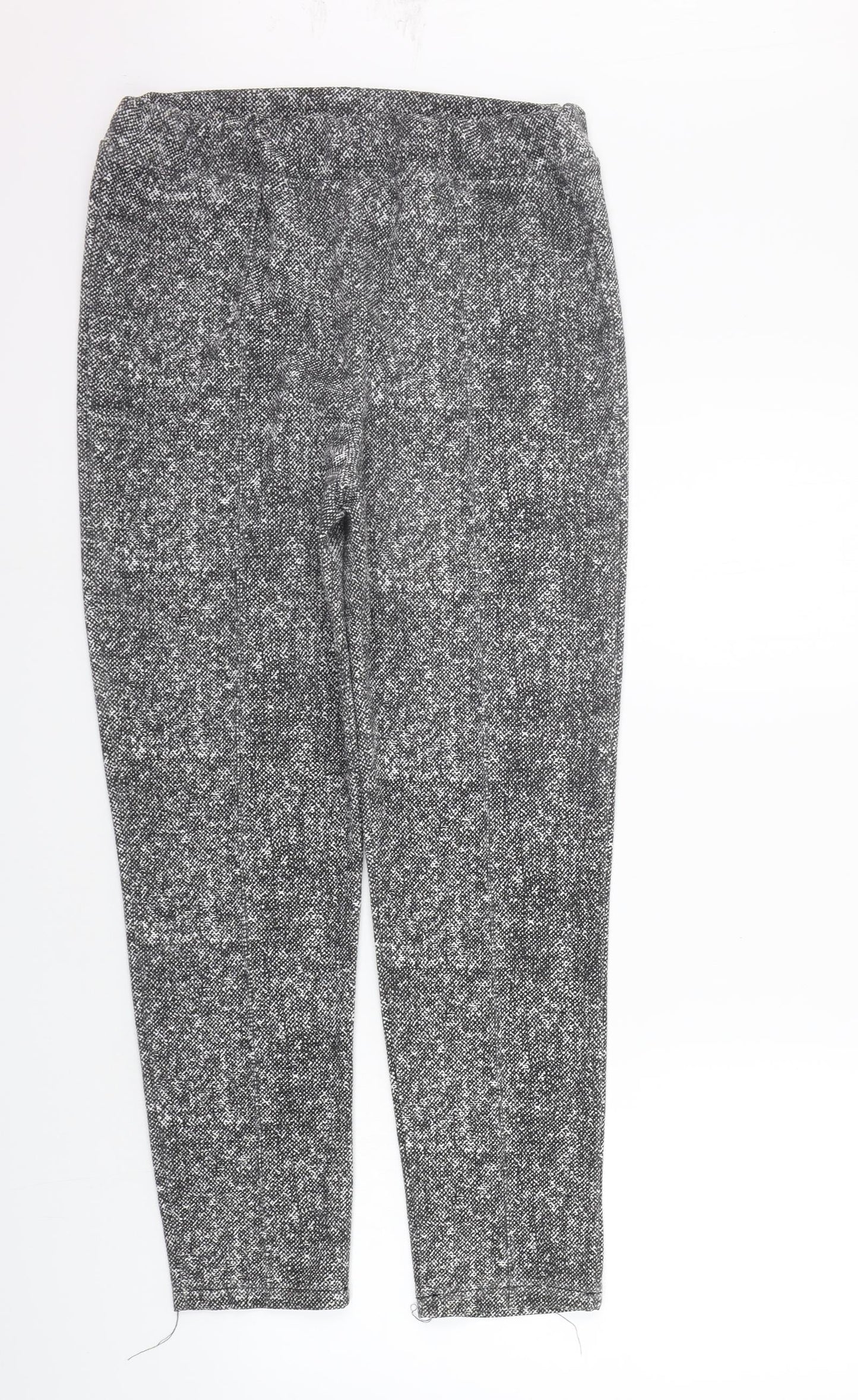 Womens UK Size XL Preworn Regular Fit  Grey Trousers