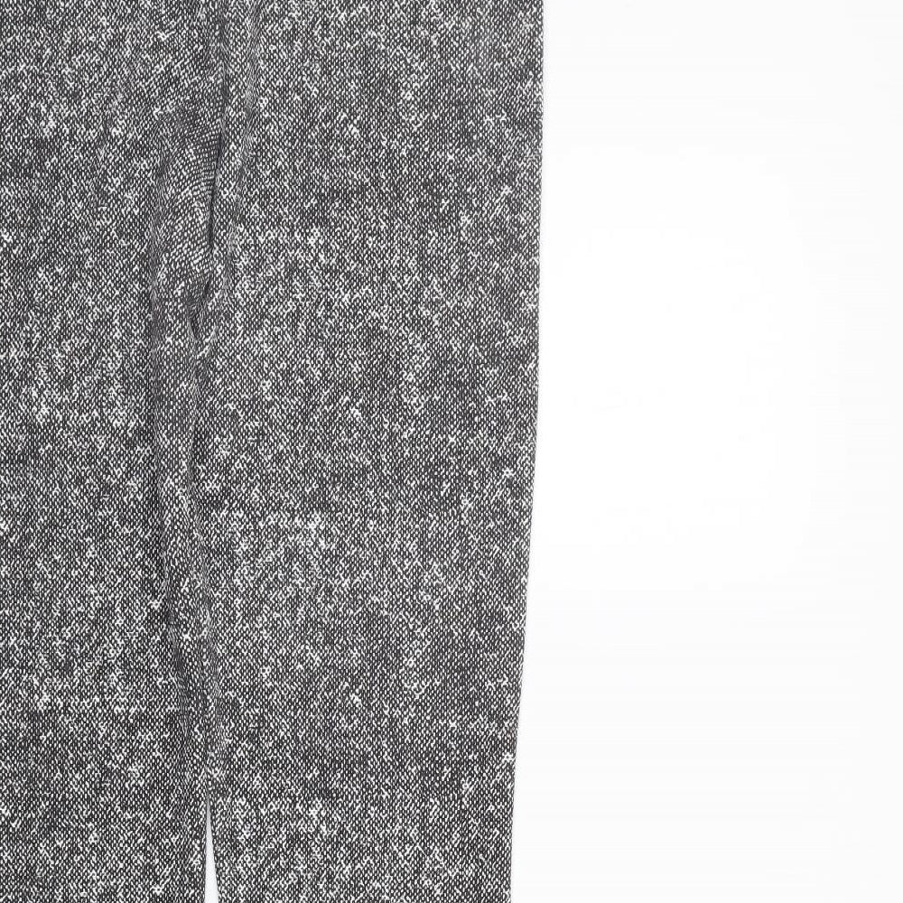 Womens UK Size XL Preworn Regular Fit  Grey Trousers