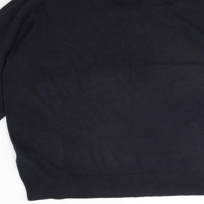 Womens UK Size M Marks and Spencer Black Pullover Jumper