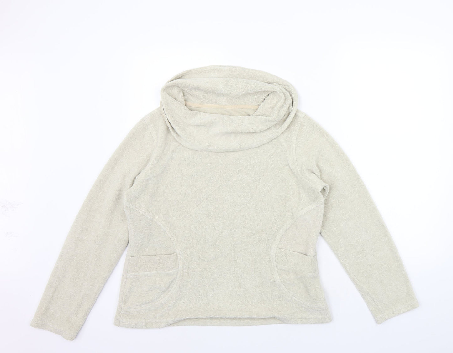 Womens UK Size M Per Una Beige Pullover Jumper