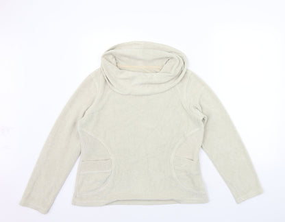Womens UK Size M Per Una Beige Pullover Jumper