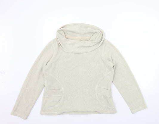Womens UK Size M Per Una Beige Pullover Jumper