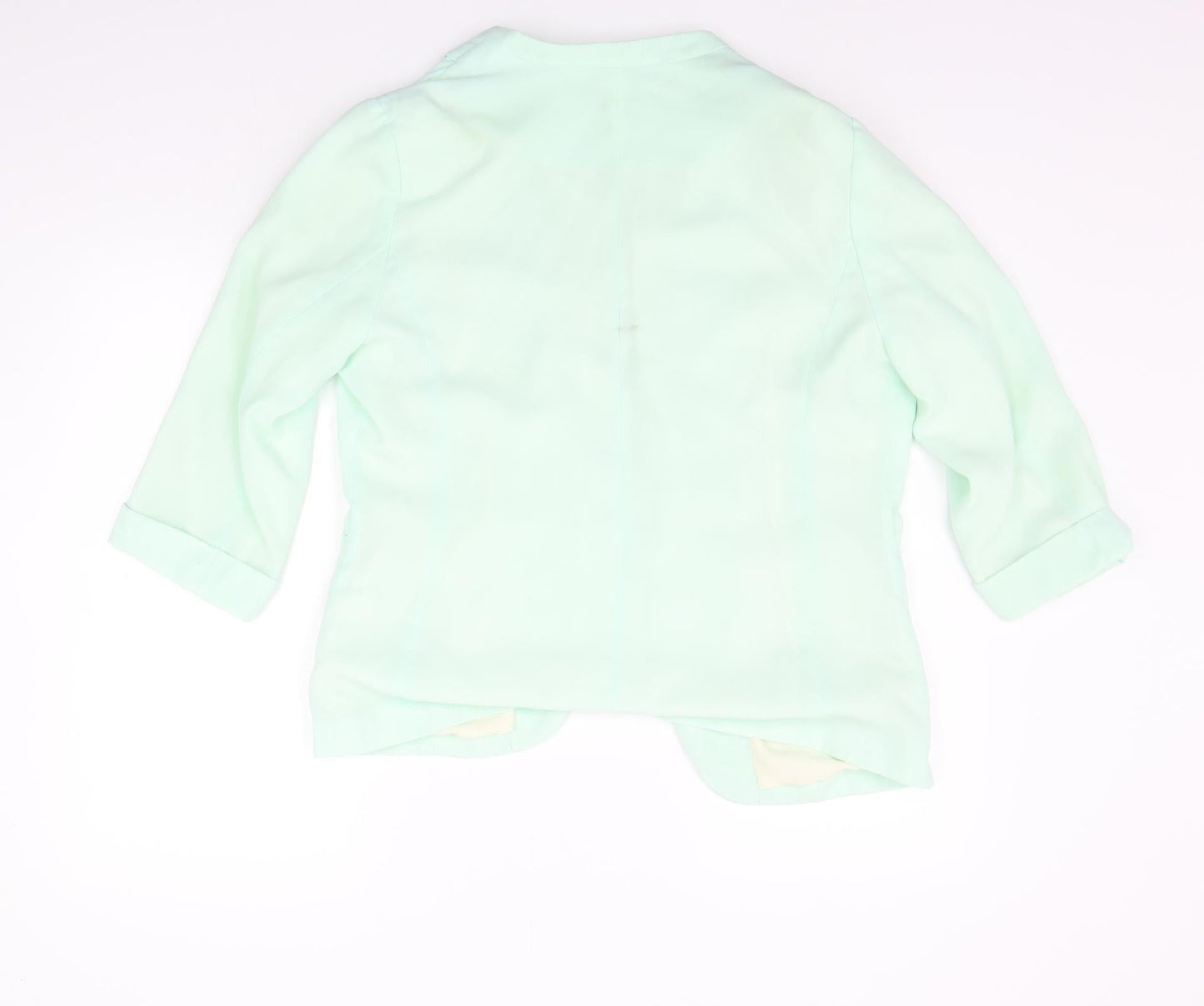 Womens UK Size 14 New Look Green Cardigan Jumper