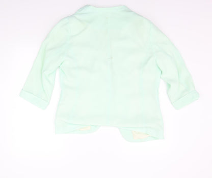 Womens UK Size 14 New Look Green Cardigan Jumper