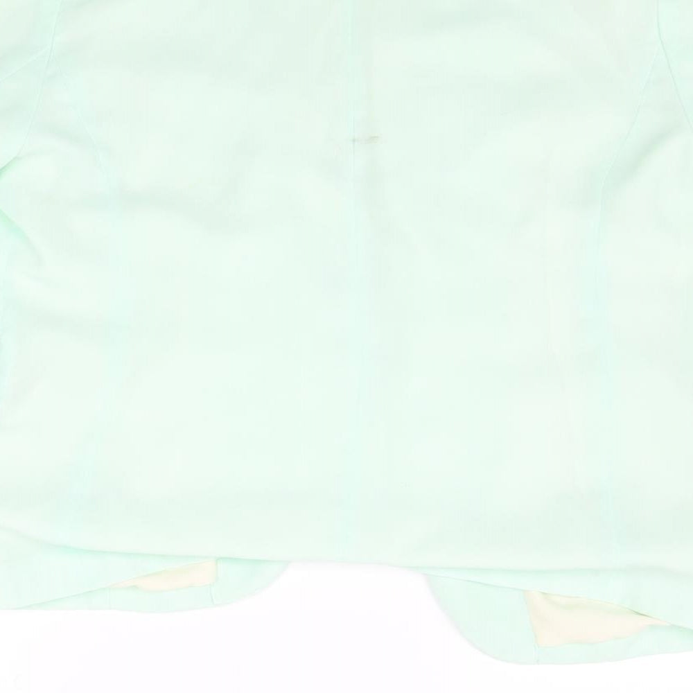 Womens UK Size 14 New Look Green Cardigan Jumper