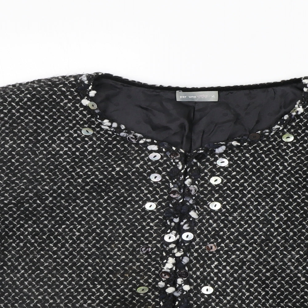 Womens UK Size XL Per Una Black Jacket