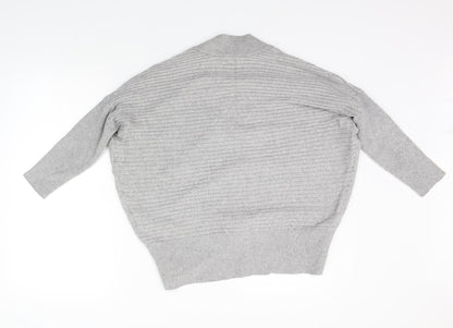 Womens UK Size S River Island Grey Pullover Jumper