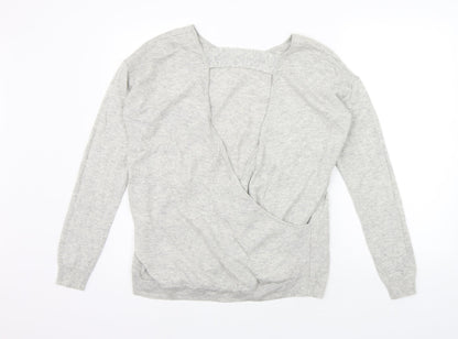 Womens UK Size 12 NEXT Grey Pullover Jumper