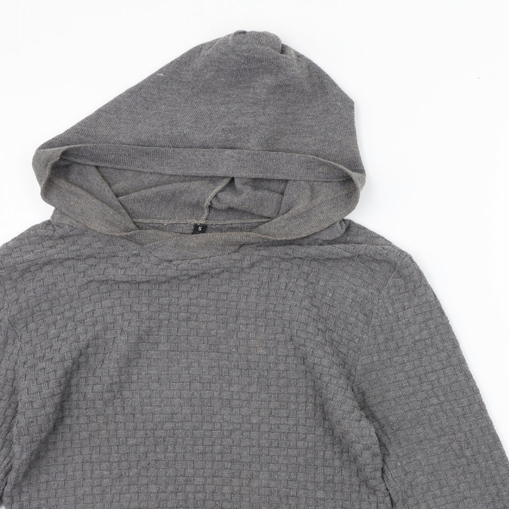 Womens UK Size S Preworn Grey Pullover Jumper