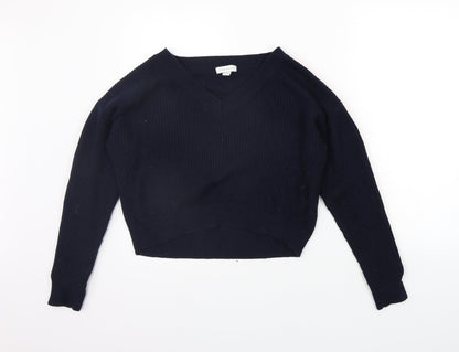 Womens UK Size 8 Topshop Blue Pullover Jumper