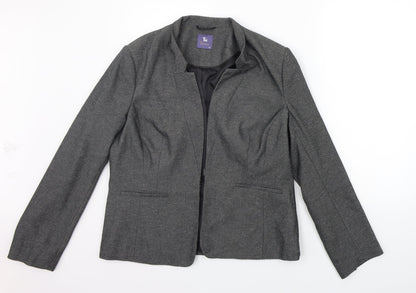 TU Womens Grey   Jacket Suit Jacket Size 16