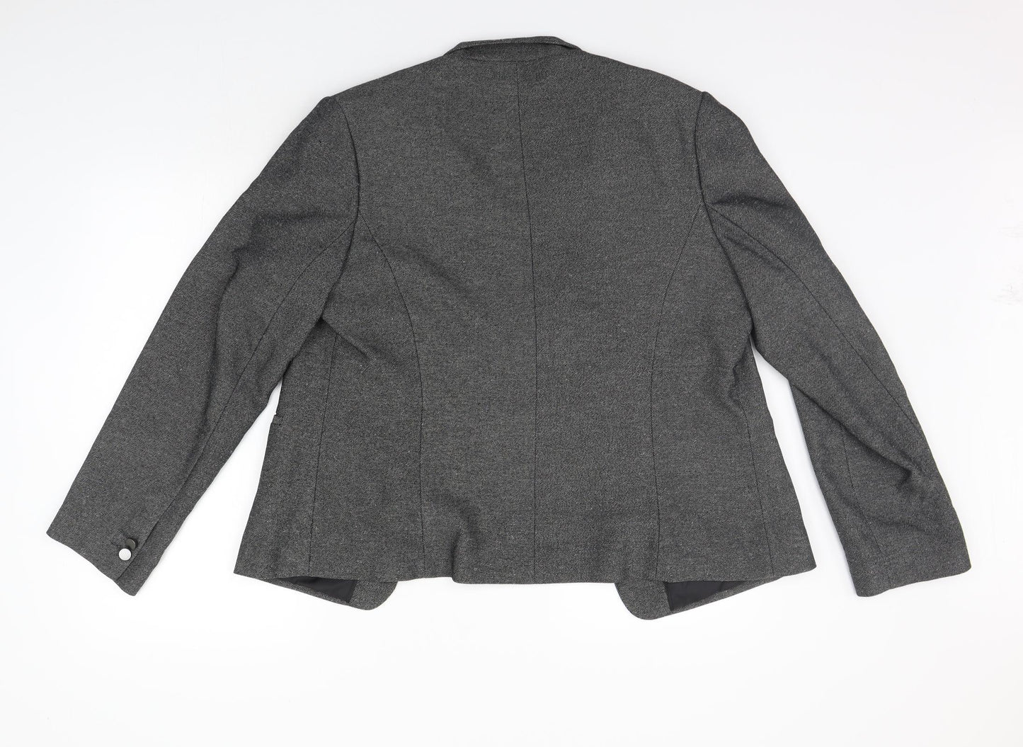 TU Womens Grey   Jacket Suit Jacket Size 16