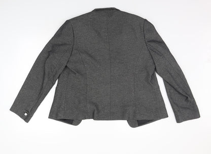 TU Womens Grey   Jacket Suit Jacket Size 16