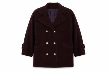 David Barry Womens Purple   Jacket Coat Size 12