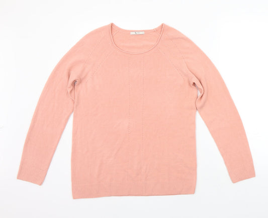 TU Womens Beige   Pullover Jumper Size 12