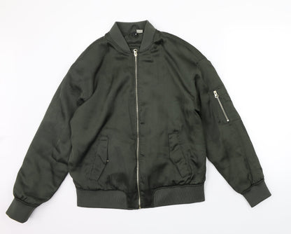 Divided by H&M Womens Green   Jacket Coat Size 12  - NEEDS A GOOD CLEAN