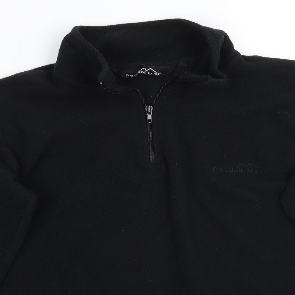 Freedom trail Mens Black   Pullover Jumper Size S
