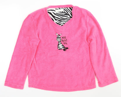 Secret Womens Pink   Pullover Jumper Size M
