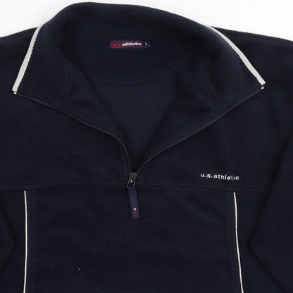 U.s athletic Mens Blue   Pullover Jumper Size L