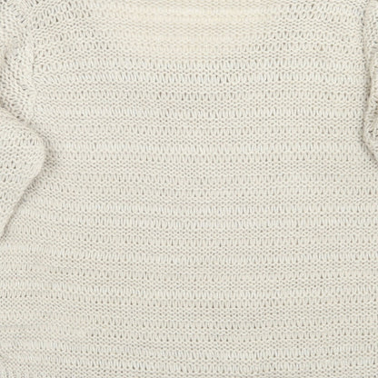Womens UK Size L Dorothy Perkins Beige Pullover Jumper