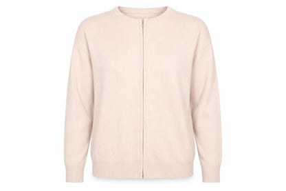 Womens UK Size S Boohoo Pink Full Zip Jumper