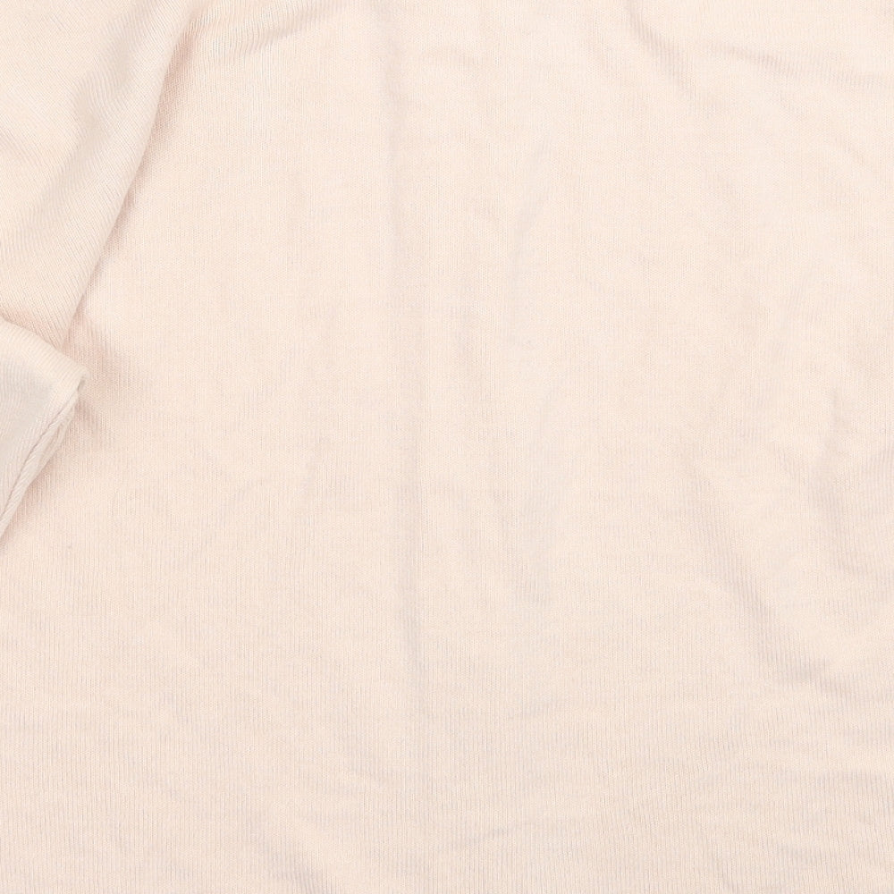 Boohoo Womens Pink   Full Zip Jumper Size S