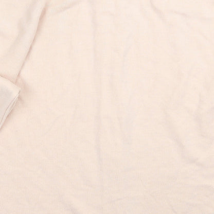 Boohoo Womens Pink   Full Zip Jumper Size S