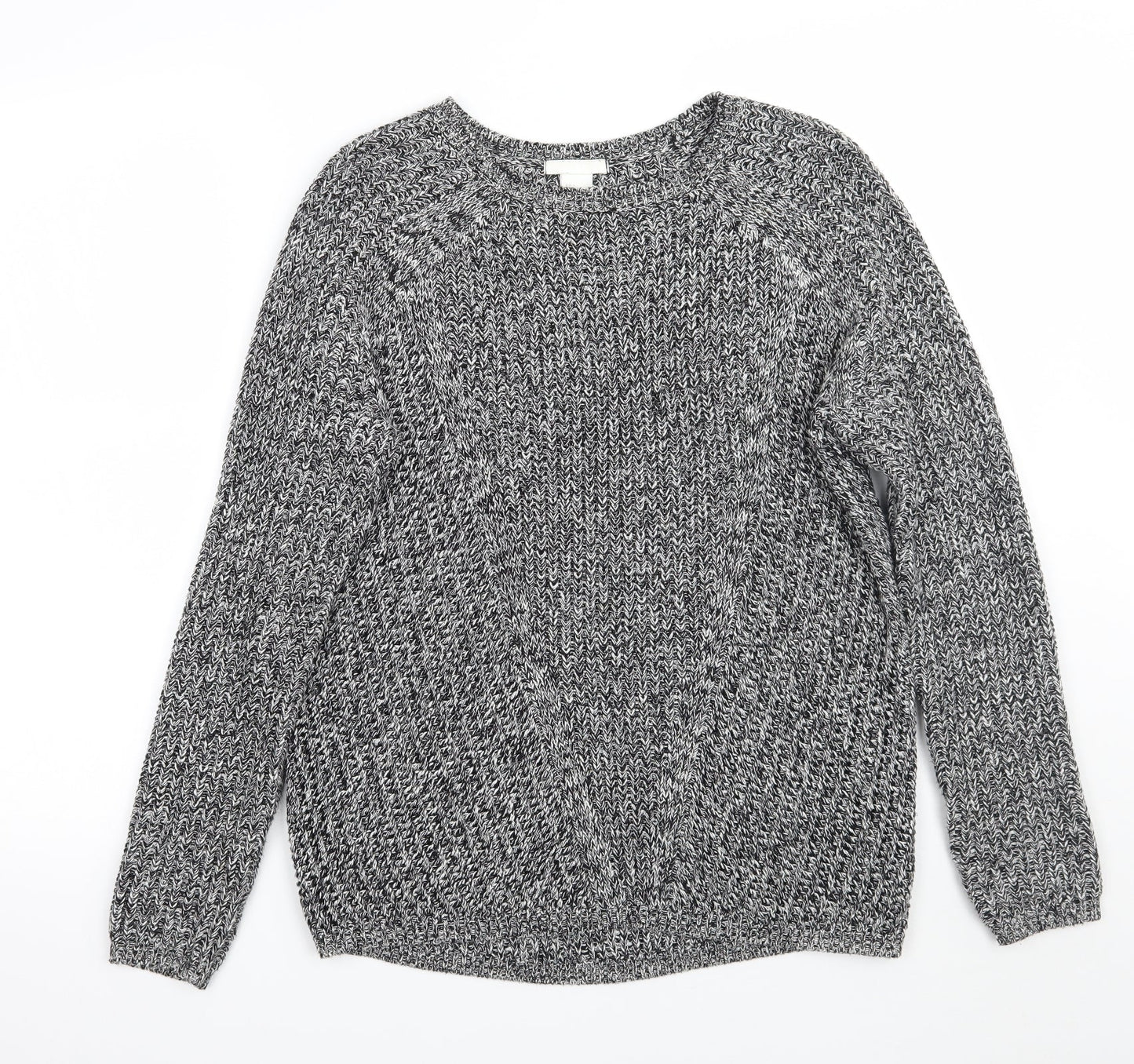 Womens UK Size S H&M Grey Pullover Jumper