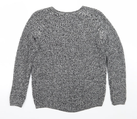 Womens UK Size S H&M Grey Pullover Jumper