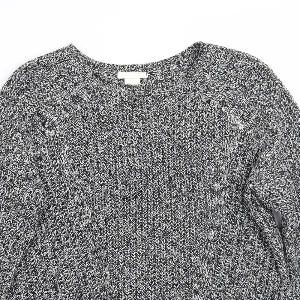 Womens UK Size S H&M Grey Pullover Jumper