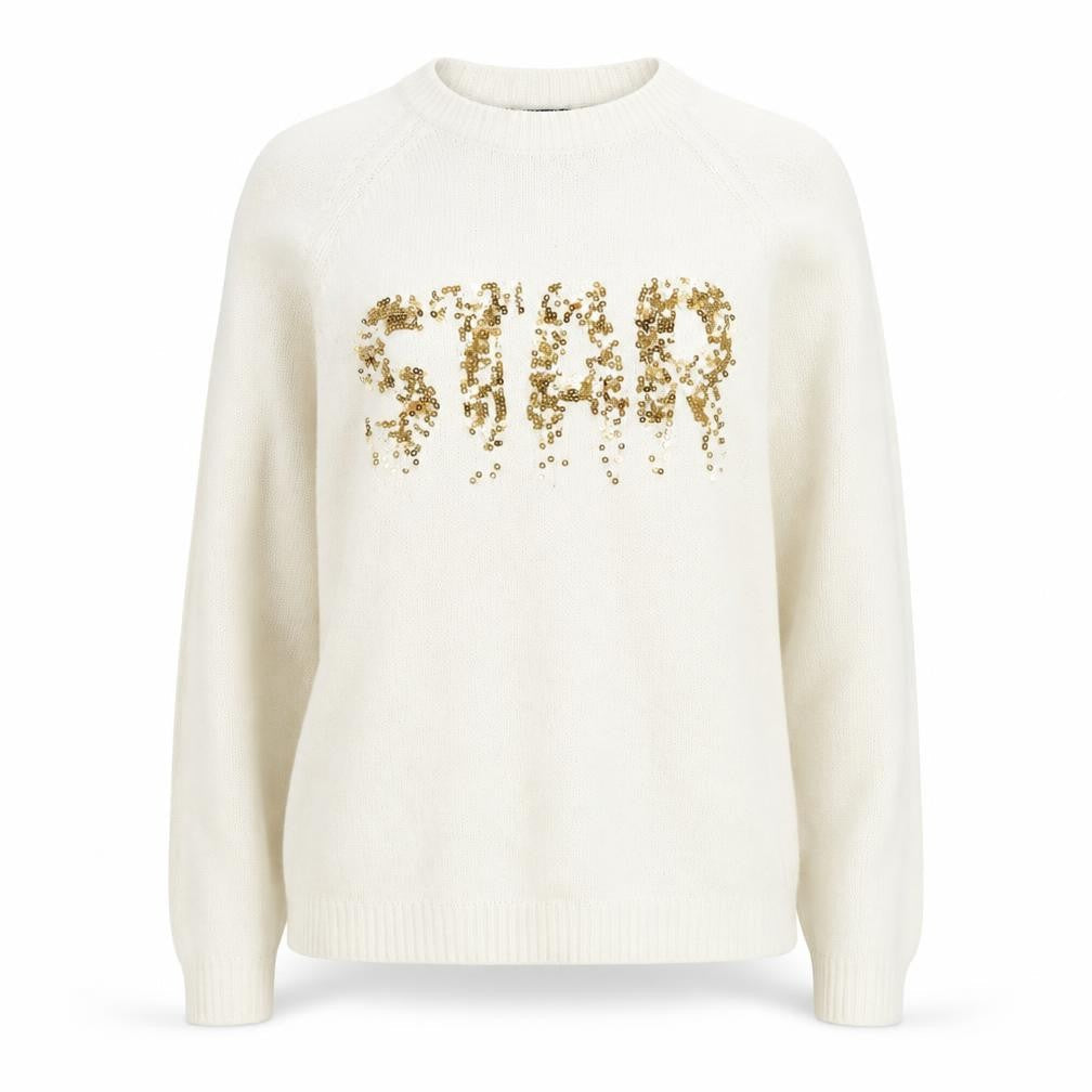 Womens UK Size 14 Brave Soul White Pullover Jumper