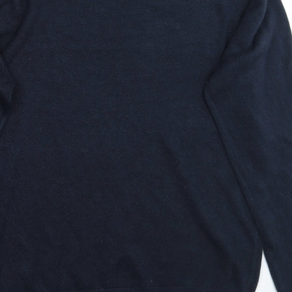 Easy Mens Blue   Pullover Jumper Size M